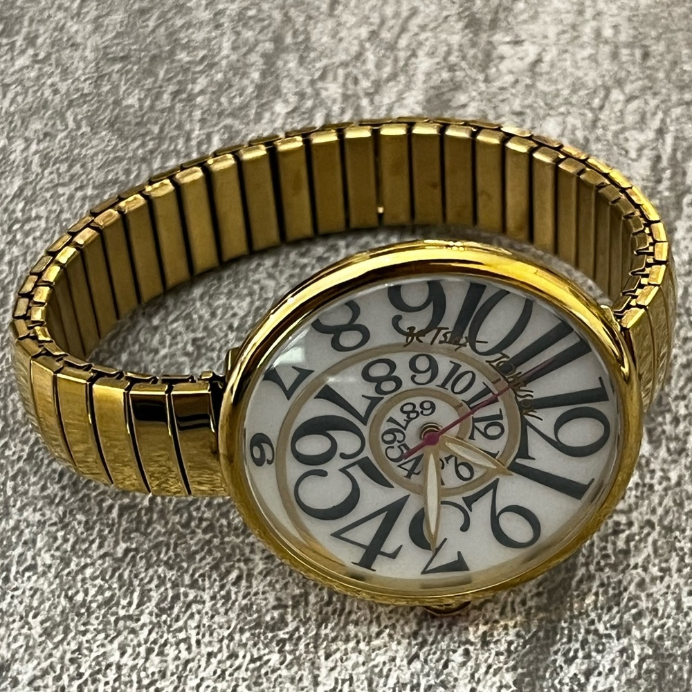 Betsey Johnson Gold Watch